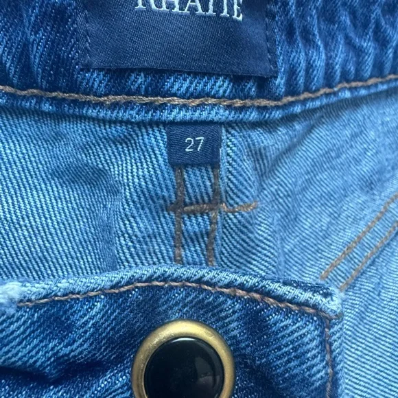 KHAITE High Rise Blue Jeans Danielle - Picture 5 of 6